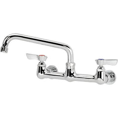 Krowne - Wall Mount, Service Sink Faucet without Spray - Two Handle, Blade Handle, Standard Spout, No Drain - Exact Tooling