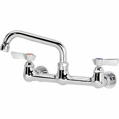 Krowne - Wall Mount, Service Sink Faucet without Spray - Two Handle, Blade Handle, Standard Spout, No Drain - Exact Tooling