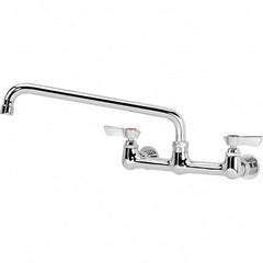 Krowne - Wall Mount, Service Sink Faucet without Spray - Two Handle, Blade Handle, Standard Spout, No Drain - Exact Tooling