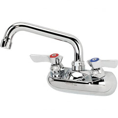 Krowne - Wall Mount, Service Sink Faucet without Spray - Two Handle, Color Coded Handle, Standard Spout, No Drain - Exact Tooling