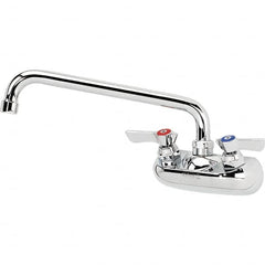 Krowne - Wall Mount, Service Sink Faucet without Spray - Two Handle, Color Coded Handle, Standard Spout, No Drain - Exact Tooling