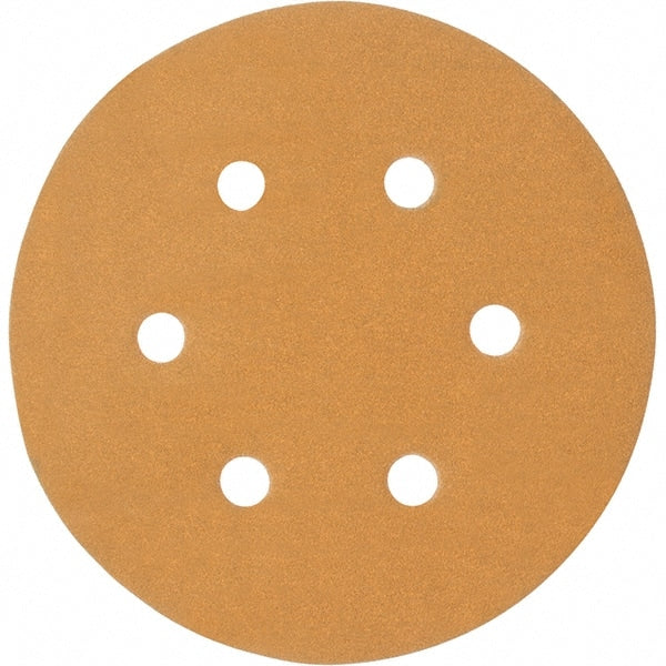 3M - 6" Diam, 180 Grit, Aluminum Oxide Hook & Loop Disc - Fine Grade, Coated, Series 255L - Exact Tooling