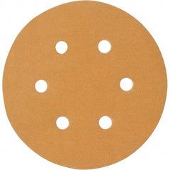 3M - 6" Diam, 180 Grit, Aluminum Oxide Hook & Loop Disc - Fine Grade, Coated, Series 255L - Exact Tooling