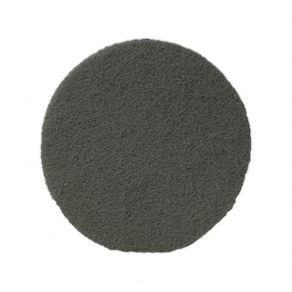 3M - 11-1/4" Diam, Silicon Carbide Hook & Loop Disc - Ultra Fine Grade, Nonwoven, - Exact Tooling