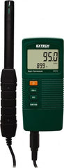 Extech - Thermometer/Hygrometers & Barometers Type: Hygrometer Minimum Relative Humidity (%): 10 - Exact Tooling