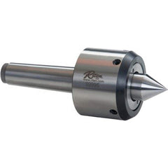 Riten - Live Centers; Shank Type: Morse Taper ; Taper Size: 6MT ; Maximum Workpiece Weight (Lb.): 7500.00 ; Point Style: Male ; Point Diameter (Inch): 2-1/2 ; Point Length (Inch): 2-1/2 - Exact Tooling