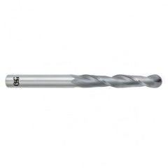 1/4" Dia. - 4mm OAL - Bright CBD - Center Cut SE EM - 2 FL - Exact Tooling