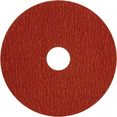 VSM - 7" Diam 7/8" Hole 36 Grit Fiber Disc - Ceramic, 8,000 Max RPM - Exact Tooling