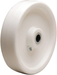 Hamilton - 8 Inch Diameter x 2 Inch Wide, Polyolefin Caster Wheel - 900 Lb. Capacity, 2-3/16 Inch Hub Length, 5/8 Inch Axle Diameter, Straight Roller Bearing - Exact Tooling