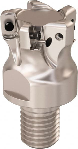 Seco - 32mm Cutting Diam, 0.9mm Max Depth of Cut, Modular Connection Indexable Copy End Mill - 5 Inserts, LOHT Insert, R217.21 Toolholder - Exact Tooling