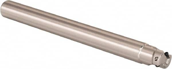 Seco - 16mm Cutting Diam, 14mm Shank Diam, 0.32mm Max Depth of Cut, Straight Shank Indexable Copy End Mill - 2 Inserts, LPHT Insert, R217.21 Toolholder - Exact Tooling