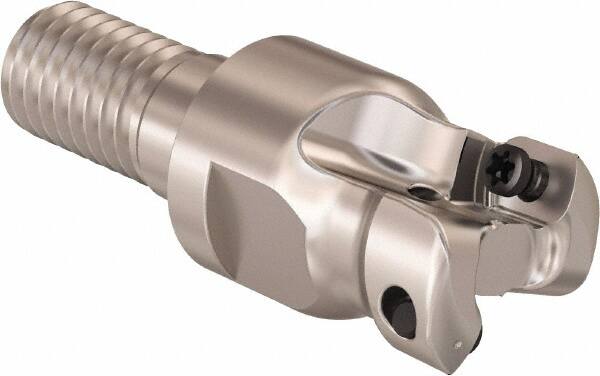 Seco - 14mm Cutting Diam, 0.32mm Max Depth of Cut, Modular Connection Indexable Copy End Mill - 2 Inserts, LPHT Insert, R217.21 Toolholder - Exact Tooling