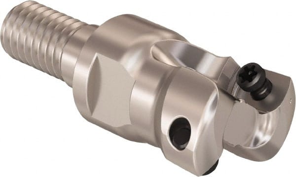 Seco - 14mm Cutting Diam, 0.32mm Max Depth of Cut, Modular Connection Indexable Copy End Mill - 2 Inserts, LPHT Insert, R217.21 Toolholder - Exact Tooling