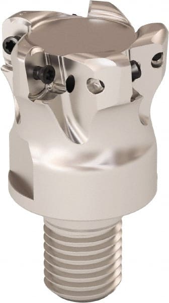 Seco - 35mm Cutting Diam, 0.9mm Max Depth of Cut, Modular Connection Indexable Copy End Mill - 5 Inserts, LOHT Insert, R217.21 Toolholder - Exact Tooling