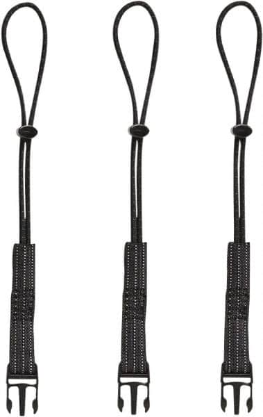Ergodyne - 12-1/2" Tool Lanyard - Loop Connection, 13" Extended Length, Black - Exact Tooling