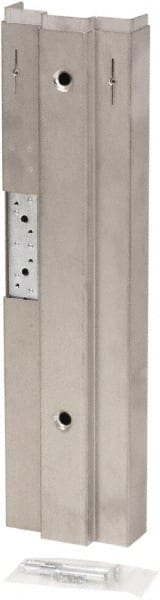 Door Innovation - 5-3/4" Wide x 21.6" High, Galvanized, Door Reinforcer - 1-3/4" Thick Door, Use with Right Hand Steel Door Frame - Exact Tooling