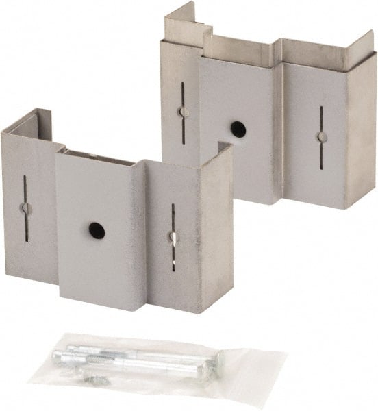 Door Innovation - 5-3/4" Wide x 4" High, Galvanized, Door Reinforcer - 1-3/4" Thick Door, Use with Universal Steel Door Jamb - Exact Tooling