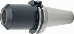 Parlec - CAT40 Taper Shank 1" Hole End Mill Holder/Adapter - 2" Nose Diam, 4" Projection, Through-Spindle Coolant - Exact Tooling
