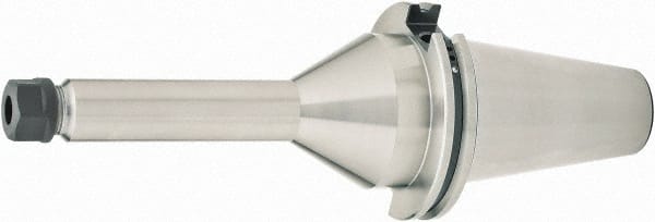 Parlec - 8" Projection, CAT50 Dual Contact Taper, ER16 Collet Chuck - Through Coolant - Exact Tooling