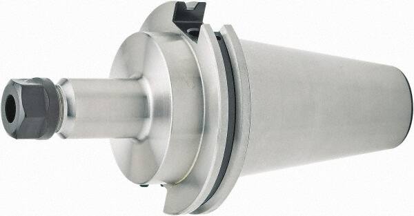 Parlec - 4" Projection, CAT50 Dual Contact Taper, ER16 Collet Chuck - Through Coolant - Exact Tooling