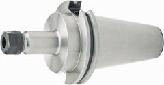 Parlec - 4" Projection, CAT50 Dual Contact Taper, ER16 Collet Chuck - Through Coolant - Exact Tooling
