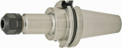Parlec - 2.72" Projection, CAT40 Dual Contact Taper, ER16 Collet Chuck - Through Coolant - Exact Tooling