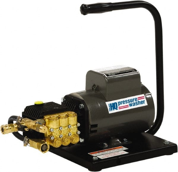 PRO-SOURCE - Electric, 25 Amp, 5 hp, 2,000 psi, 3.5 GPM, Cold Water Pressure Washer - AR Triplex Ceramic Plunger, 25' x 3/8" Hose, 220 Max Volts - Exact Tooling