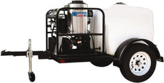 Value Collection - Diesel, 10 hp, 3,000 psi, 3.5 GPM, Hot Water Pressure Washer - General Triplex Ceramic Plunger, 50' x 3/8" Hose - Exact Tooling