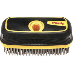 Purdy - Wire Surface Preparation Brush - 8" OAL, Cushioned Grip Handle - Exact Tooling