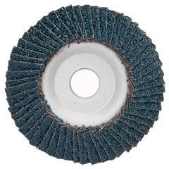 4 1/2″ × 1/4″ × 7/8″ PowerFlex Flap Disc Type 29 Conical 120 Grit - Exact Tooling