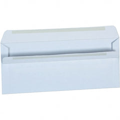 Universal One - 4.13" Long x 9.63" Wide Self Seal Business Envelope - White - Exact Tooling