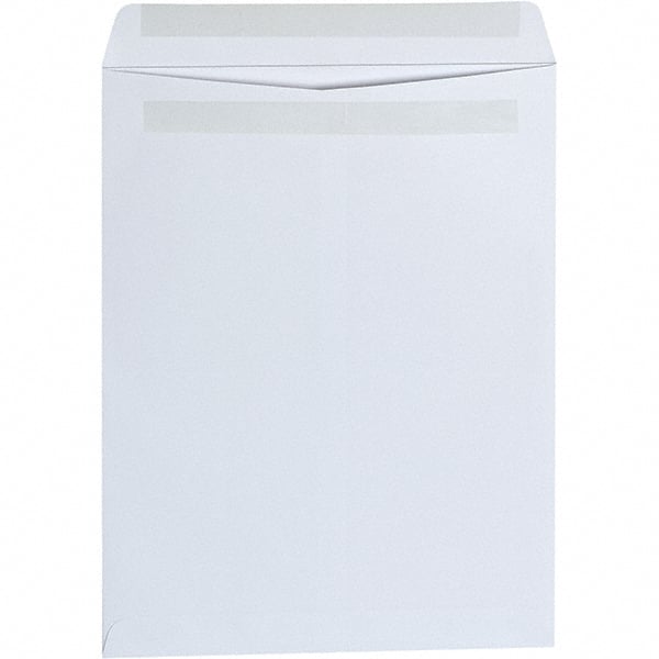 Universal One - 2.38" Long x 10-1/4" Wide Self Seal White Catalog Envelope - White - Exact Tooling