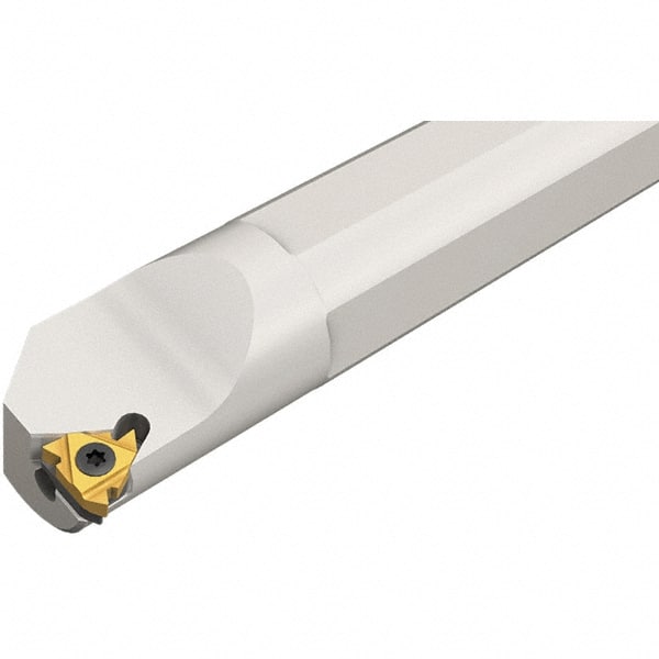 Iscar - Internal Thread, Right Hand Cut, 6mm Shank Width x 6mm Shank Height Indexable Threading Toolholder - 100mm OAL, Various Insert Compatibility, SI Toolholder, Series SIR - Exact Tooling