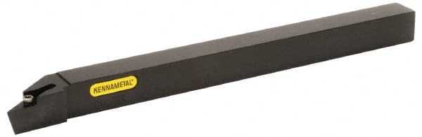 Kennametal - SVJB, Right Hand Cut, 3° Lead Angle, 20mm Shank Height x 20mm Shank Width, Neutral Rake Indexable Turning Toolholder - 125mm OAL, VB..1604.. Insert Compatibility, Series Screw-On - Exact Tooling