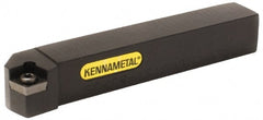 Kennametal - SCKC, Right Hand Cut, 15° Lead Angle, 20mm Shank Height x 20mm Shank Width, Neutral Rake Indexable Turning Toolholder - 125mm OAL, CC..09T3.. Insert Compatibility, Series Screw-On - Exact Tooling