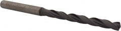 Kennametal - 5.2mm, 140° Point, Spiral Flute, Solid Carbide Taper Length Drill Bit - TiAlN Finish, 56mm Flute Length, 94mm OAL, Series B978A - Exact Tooling