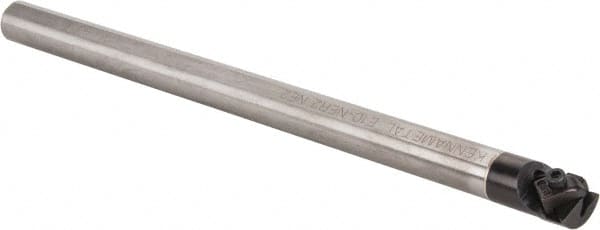 Kennametal - 1" Min Bore Diam, 10" OAL, 5/8" Shank Diam, E-NE Indexable Boring Bar - N. Insert, Clamp Holding Method - Exact Tooling