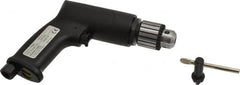 Ingersoll-Rand - 3/8" Keyed Chuck - Pistol Grip Handle, 3,800 RPM, 19 CFM, 0.5 hp, 90 psi - Exact Tooling