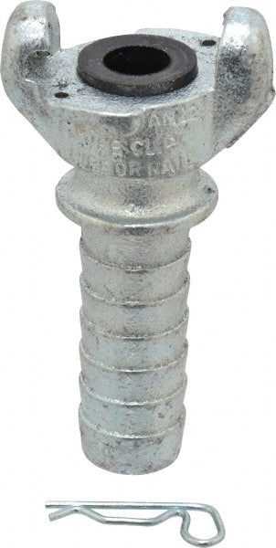 Dixon Valve & Coupling - 1", Universal Hose Coupling with Hose Ends - Malleable Iron - Exact Tooling