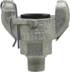 Dixon Valve & Coupling - 3/8" NPT, Universal Hose Coupling with Male NPT Ends - Malleable Iron - Exact Tooling