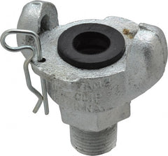 Dixon Valve & Coupling - 1/2" NPT, Universal Hose Coupling with Male NPT Ends - Malleable Iron - Exact Tooling