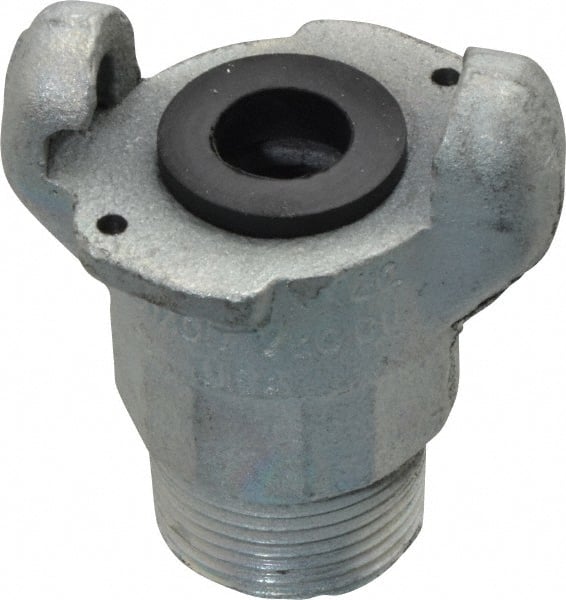 Dixon Valve & Coupling - 1" NPT, Universal Hose Coupling with Male NPT Ends - Malleable Iron - Exact Tooling