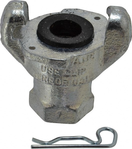 Dixon Valve & Coupling - 3/8" NPT, Universal Hose Coupling with Female NPT Ends - Malleable Iron - Exact Tooling