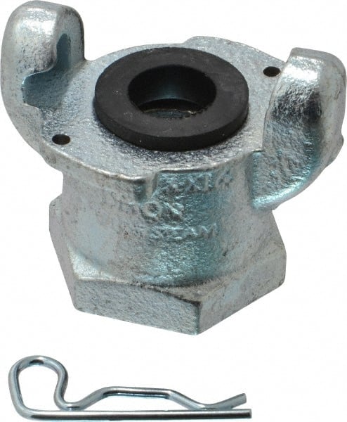 Dixon Valve & Coupling - 1" NPT, Universal Hose Coupling with Female NPT Ends - Malleable Iron - Exact Tooling
