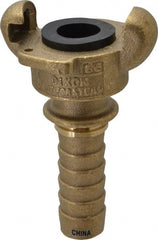 Dixon Valve & Coupling - 3/4", Universal Hose Coupling with Hose Ends - Brass - Exact Tooling