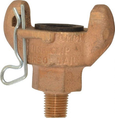 Dixon Valve & Coupling - 1/4" NPT, Universal Hose Coupling with Male NPT Ends - Brass - Exact Tooling