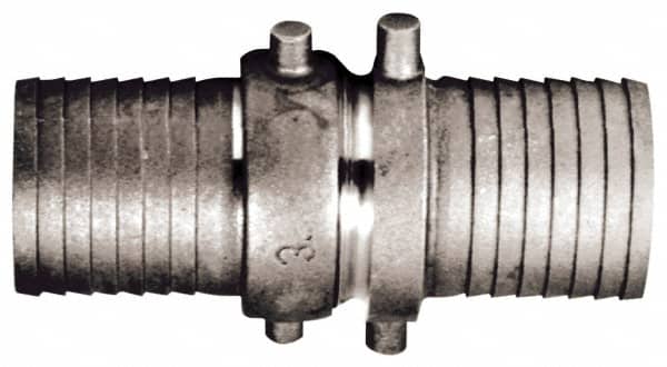 Dixon Valve & Coupling - 4" Aluminum/Brass Suction Complete Coupling - Short Shank - Exact Tooling