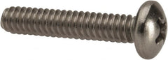 Value Collection - #10-24 UNC, 1" Length Under Head Phillips Drive Machine Screw - Pan Head, Grade 316 Stainless Steel, Uncoated, Without Washer - Exact Tooling