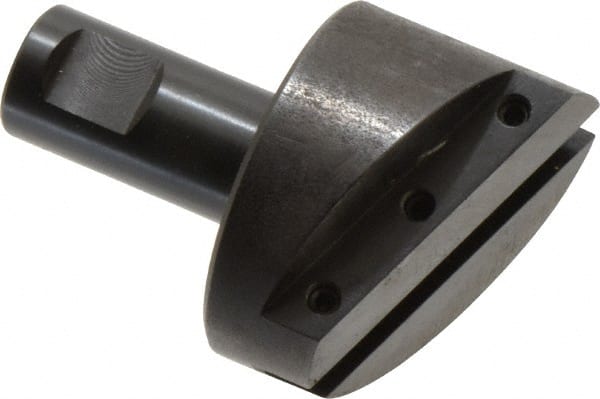 Made in USA - 2" Head, 3/4" Shank Diam, 1 Bit Per Cutter, 5/16" Tool Bit, Fly Cutter - Straight Shank - Exact Tooling