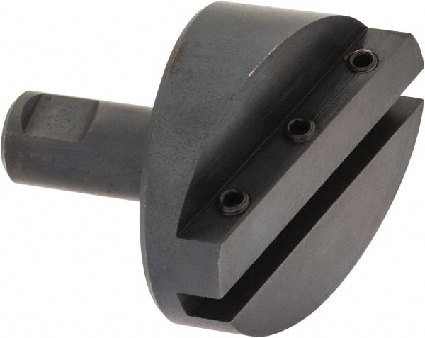 Made in USA - 2-1/2" Head, 3/4" Shank Diam, 1 Bit Per Cutter, 5/16" Tool Bit, Fly Cutter - Straight Shank - Exact Tooling